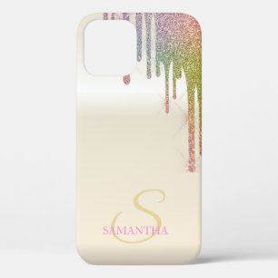 Case-Mate iPhone Case Arc-en-ciel élégant et paillettes fraîches