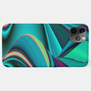 Case-Mate iPhone Case Arc-en-ciel métallique Abstrait futuriste
