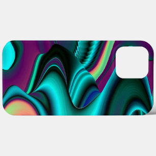 Case-Mate iPhone Case Arc-en-ciel métallique Abstrait futuriste