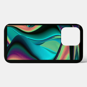 Case-Mate iPhone Case Arc-en-ciel métallique Abstrait futuriste