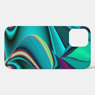Case-Mate iPhone Case Arc-en-ciel métallique Abstrait futuriste