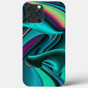Case-Mate iPhone Case Arc-en-ciel métallique Abstrait futuriste