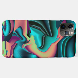Case-Mate iPhone Case Arc-en-ciel métallique Abstrait futuriste