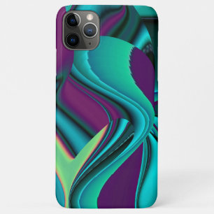 Case-Mate iPhone Case Arc-en-ciel métallique Abstrait futuriste