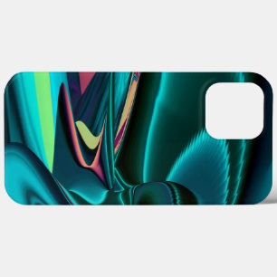 Case-Mate iPhone Case Arc-en-ciel métallique Abstrait futuriste