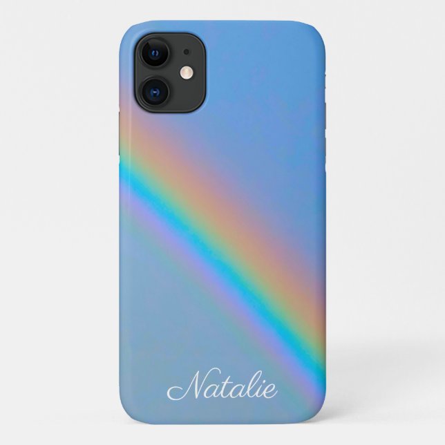 Coques Case-Mate iPhone Arc-en-ciel naturel (Dos)
