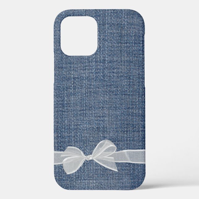 Coques Case-Mate iPhone arc sur denim bleu (Verso)