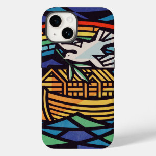 Coque Pour iPhone 14 Arche de Noé avec Saint-Esprit