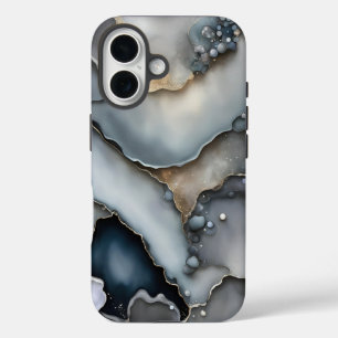 Coques iPhone 16 Ardoise grise et galets