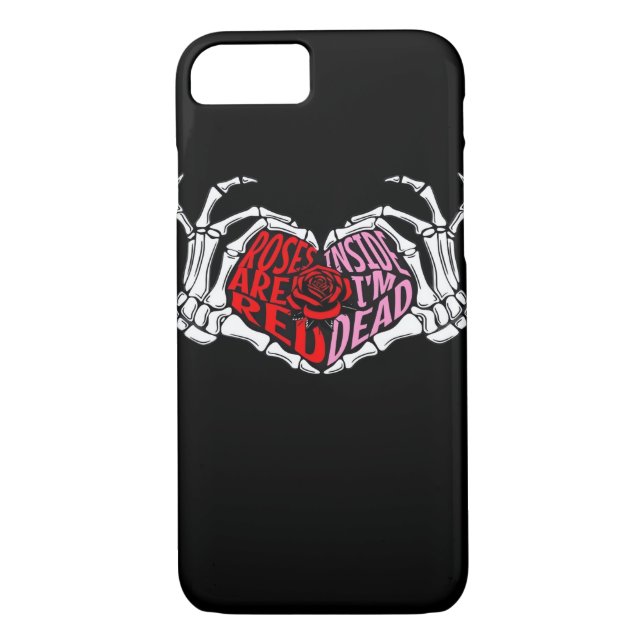 Coques Case-Mate iPhone Are Read Inside I'm Dead - Sarcastique Valentine's (Dos)