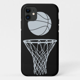Etui iPhone Case-Mate argent de silhouette de basket-ball de l'iPhone 5