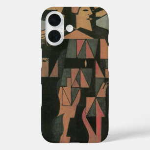 Coques iPhone 16 Arlequin de Juan Gris, Cubisme Vintage Art