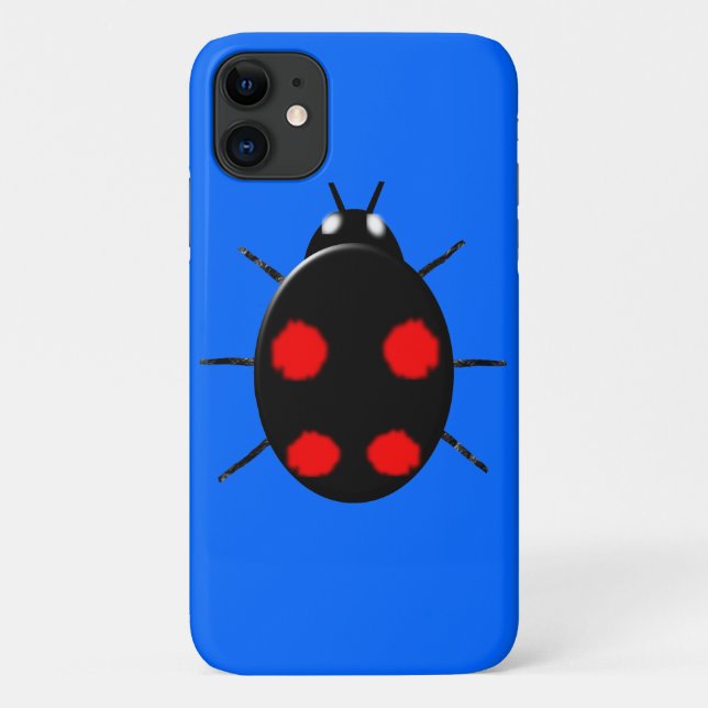 Coques Case-Mate iPhone Arlequin Ladybird iPhone 3 Case (Dos)