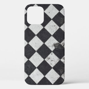Case-Mate iPhone Case Arlequin noir et blanc