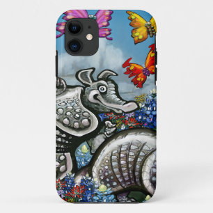 Etui iPhone Case-Mate Armadillos Bluebonnets Papillons Fleurs sauvages