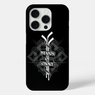 Coque iPhone 15 Pro Arme De Choix (Hockey)