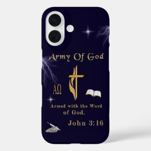 Coques iPhone 16 Armée de Dieu