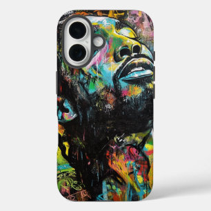 Coques iPhone 16 Armoire téléphonique de la rue Grafitti