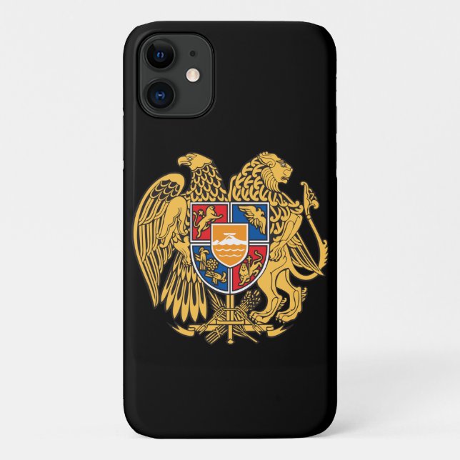 Coques Case-Mate iPhone Armoiries de l'Arménie (Dos)