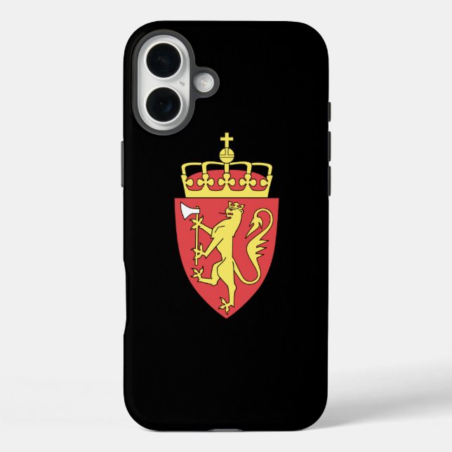 Coques Case-Mate iPhone Armoiries de Norvège (Verso)