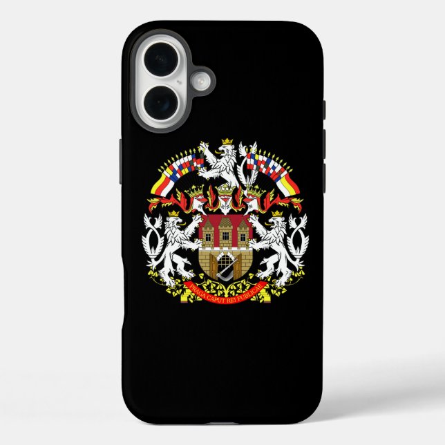 Coques Case-Mate iPhone Armoiries de Prague (Verso)