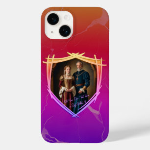 Coque Pour iPhone 14 Armoiries du chevalier Cadeau médiéval à l'ancienn