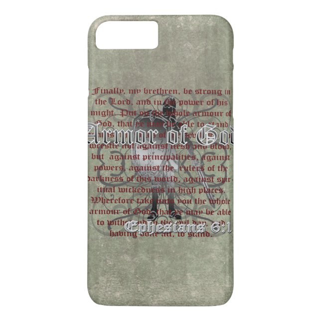 Coques Case-Mate iPhone Armure de Dieu, 6h10 d'Ephesians - 18, soldat (Dos)