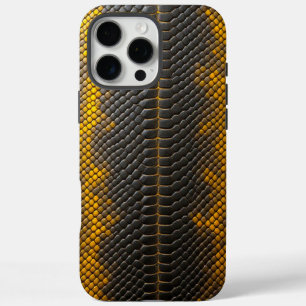 Coques iPhone 16 Pro Max Armure de reptile : Peau de serpent