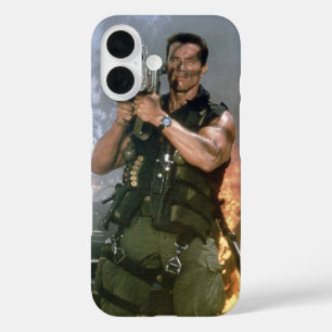 Coques iPhone 16 Arnold Schwarzeneger tir à la fusée