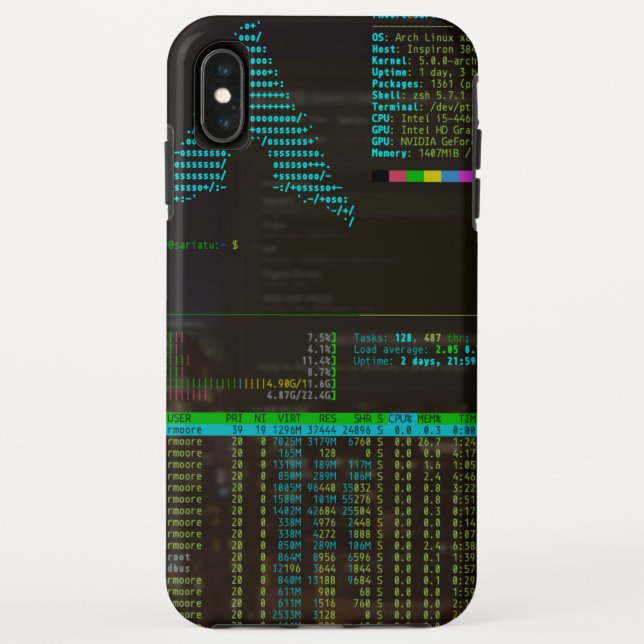 Coques Case-Mate iPhone Arquez le cas maximum de l'iPhone XS de (Dos)