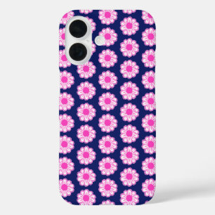 Coques iPhone 16 Arrière - plan à motif floral mignon