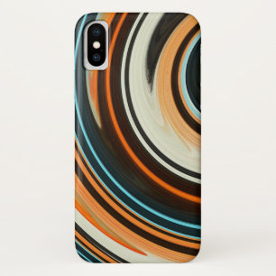 Case-Mate iPhone Case Arrière - plan Abstrait de spirale colorée
