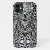 arrière - plan abstrait floral de cas de l'iPhone