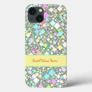 Case-Mate iPhone Case Arrière - plan Abstrait géométrique Pastel Personn