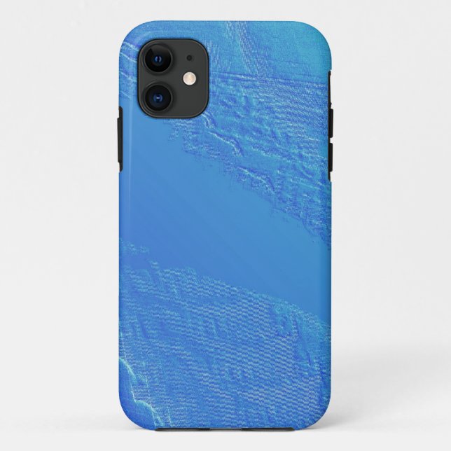 Coques Case-Mate iPhone Arrière - plan bleu (Dos)