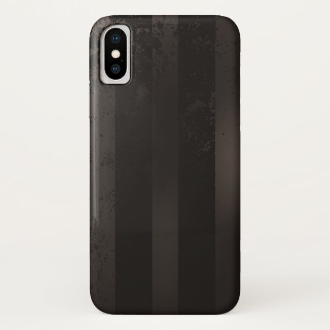 Coques Case-Mate iPhone Arrière - plan brun rayé Steampunk (Dos)