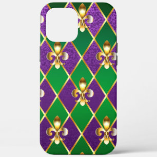 Case-Mate iPhone Case Arrière - plan de bijoux Mardi Gras