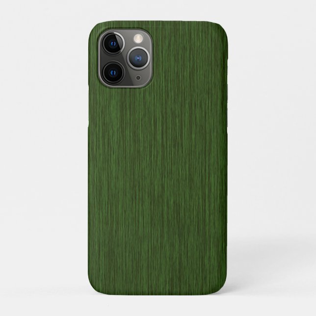 Coques Case-Mate iPhone Arrière - plan de bois gris rustique vert (Dos)