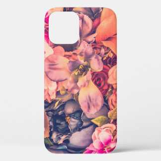 Case-Mate iPhone Case arrière - plan de fleurs vintages - filtervintage