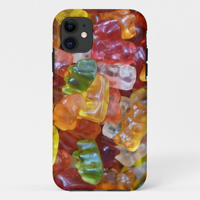Coques Case-Mate iPhone Arrière - plan de Gummy Bears (Dos)