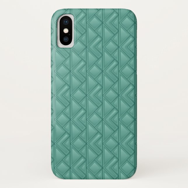 Coques Case-Mate iPhone Arrière - plan de mosaïque (Dos)