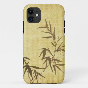 Case-Mate iPhone Case Arrière - plan de papier en bambou souillé par
