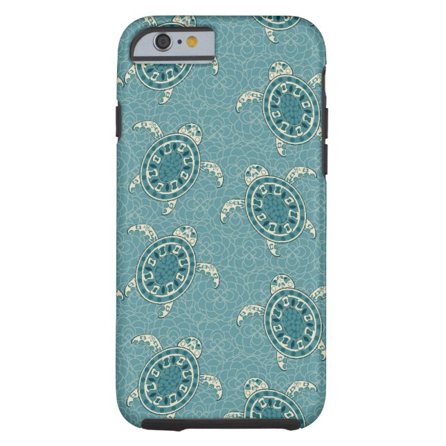 Coques Case-Mate iPhone arrière - plan de tortues (Dos)