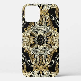 Case-Mate iPhone Case Arrière - plan fleuri rétro. Illustration vintag