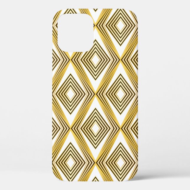 Coques Case-Mate iPhone Arrière - plan géométrique Abstrait. Art Déco.  (Verso)