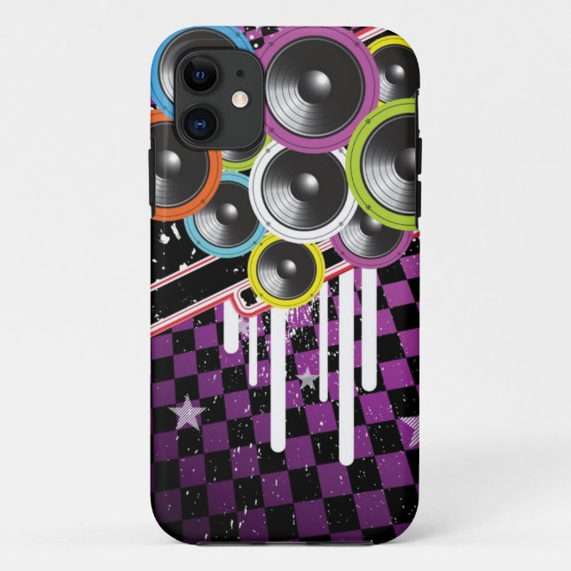 Coques Case-Mate iPhone Arrière - plan grunge (Dos)