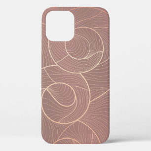 Case-Mate iPhone Case Arrière - plan Motif Luxury Gold Lines
