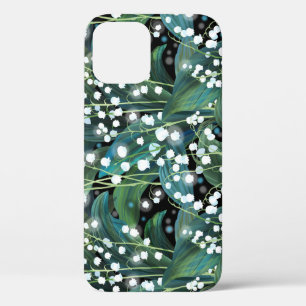 Case-Mate iPhone Case Arrière - plan Motif sans couture Lily Valley