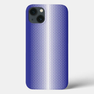 Case-Mate iPhone Case arrière - plan rayé bleu et blanc