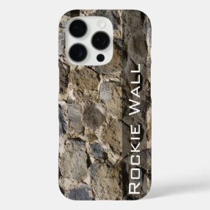 Coques iPhone 16 Pro Arrière - plan Rock Wall